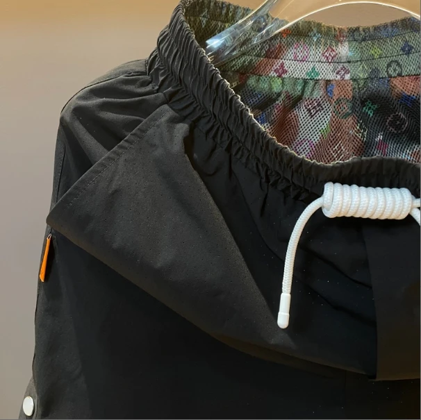 夏季新款免烫吸汗户外设计师款高级感穿搭短裤Yan L642