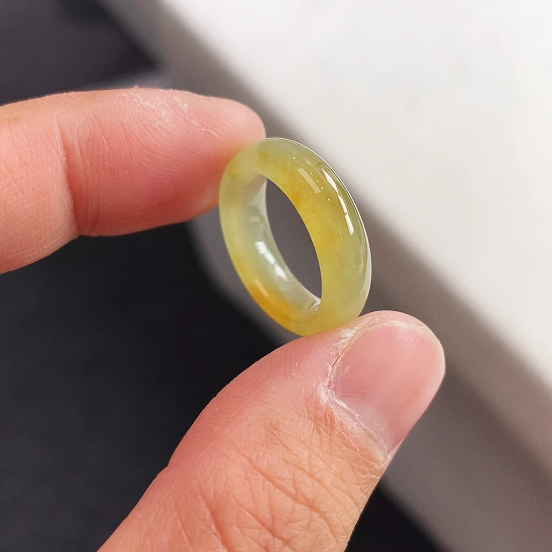 翡翠未镶嵌戒指6-7号