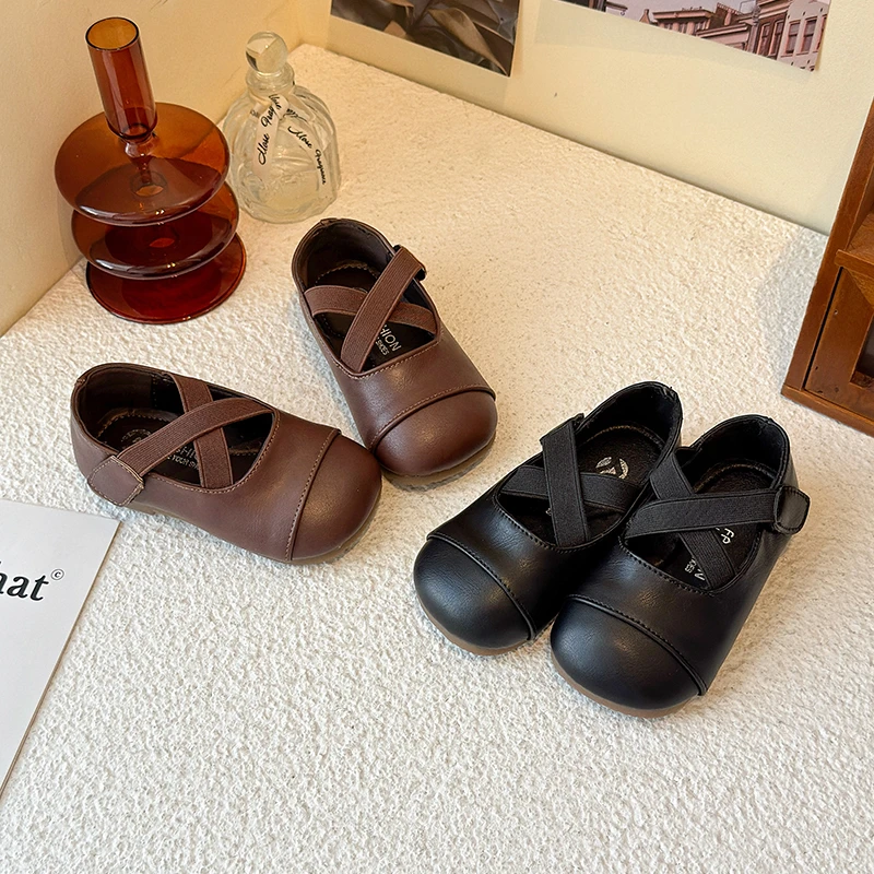 23-34女童皮鞋软底儿童单鞋女宝秋季小女孩黑色玛丽珍鞋子A576