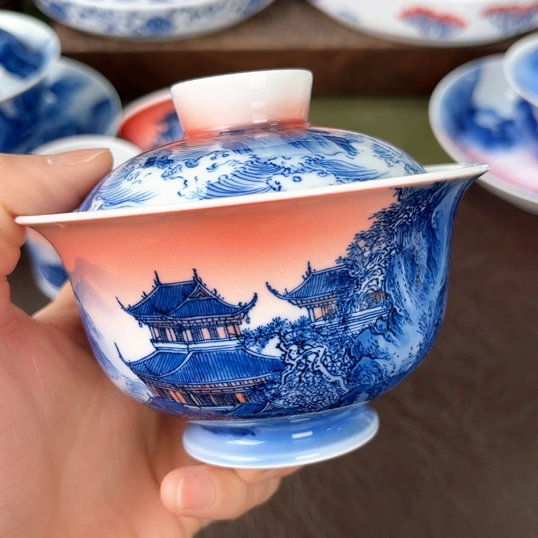 手绘高温瓷器瓷器