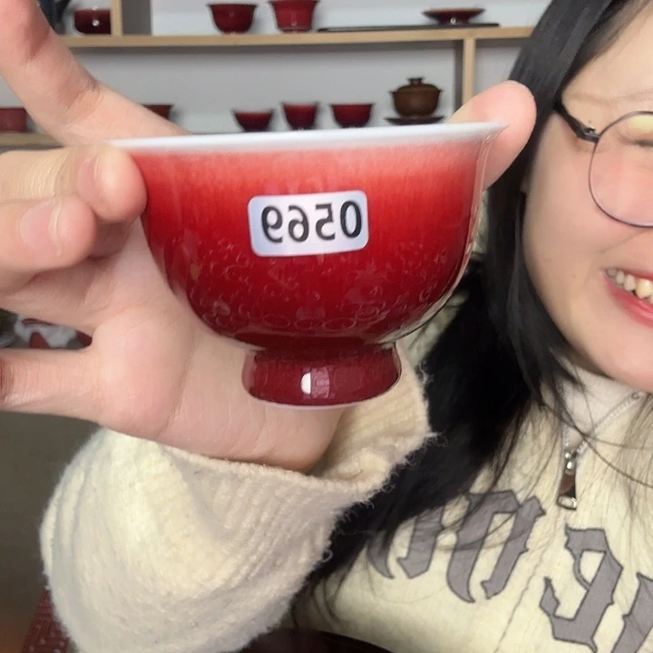 瓷片景德镇郎红陶瓷