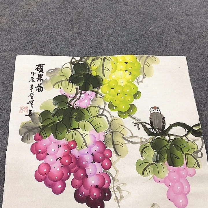 国画国画作品手绘