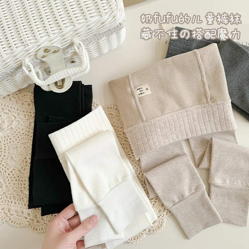 桃子猴春款女童儿童柔趣小精灵弹力打底裤5308