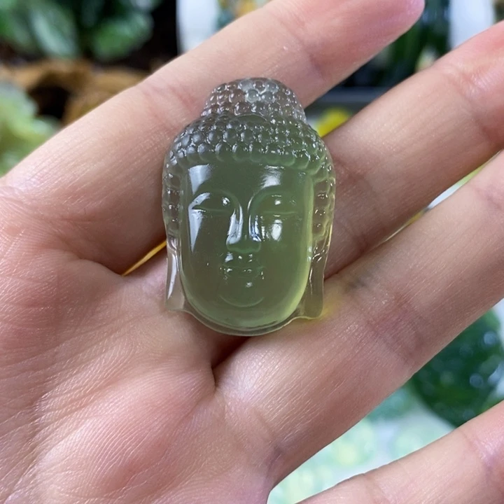 岫玉未镶嵌挂件吊坠