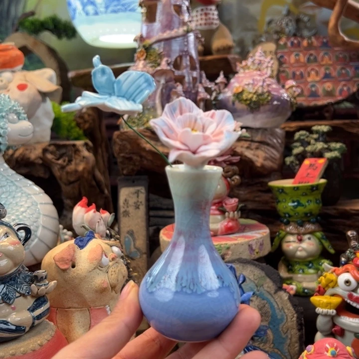 摆件陶小镇青花每日有新品