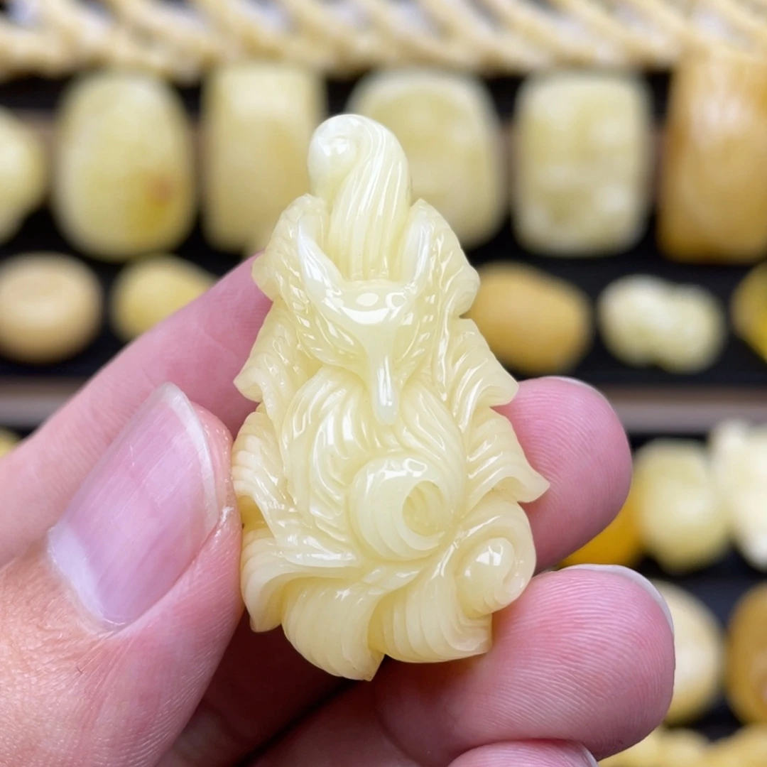 未镶嵌琥珀裸石琥珀蜜蜡