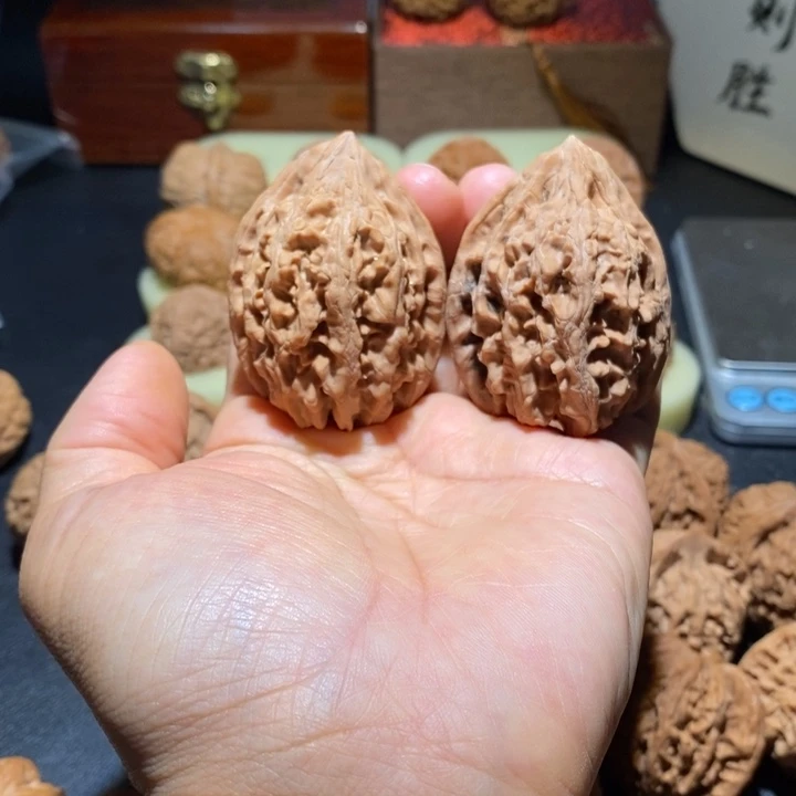 文玩核桃吊坠大沽石41