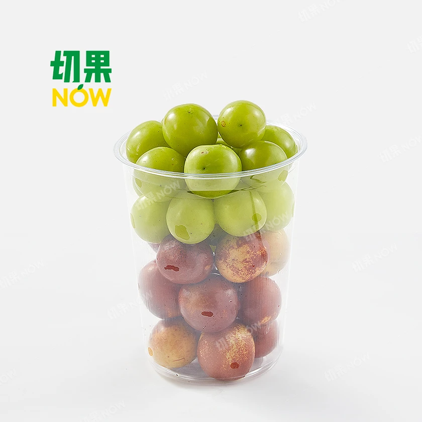 果切【一大杯】阳光玫瑰+冬枣.含桶约500g