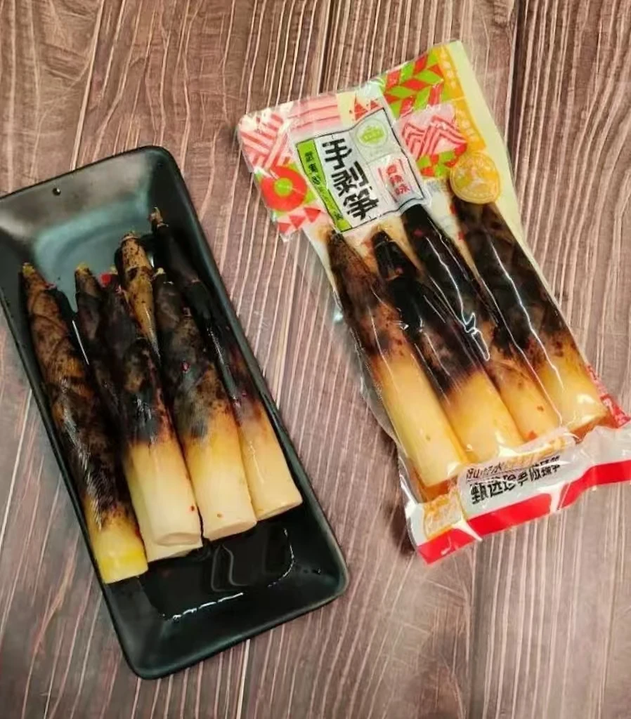 开袋即食手剥笋独立包装原味香辣手剥笋260g泡椒竹笋零食山椒脆笋