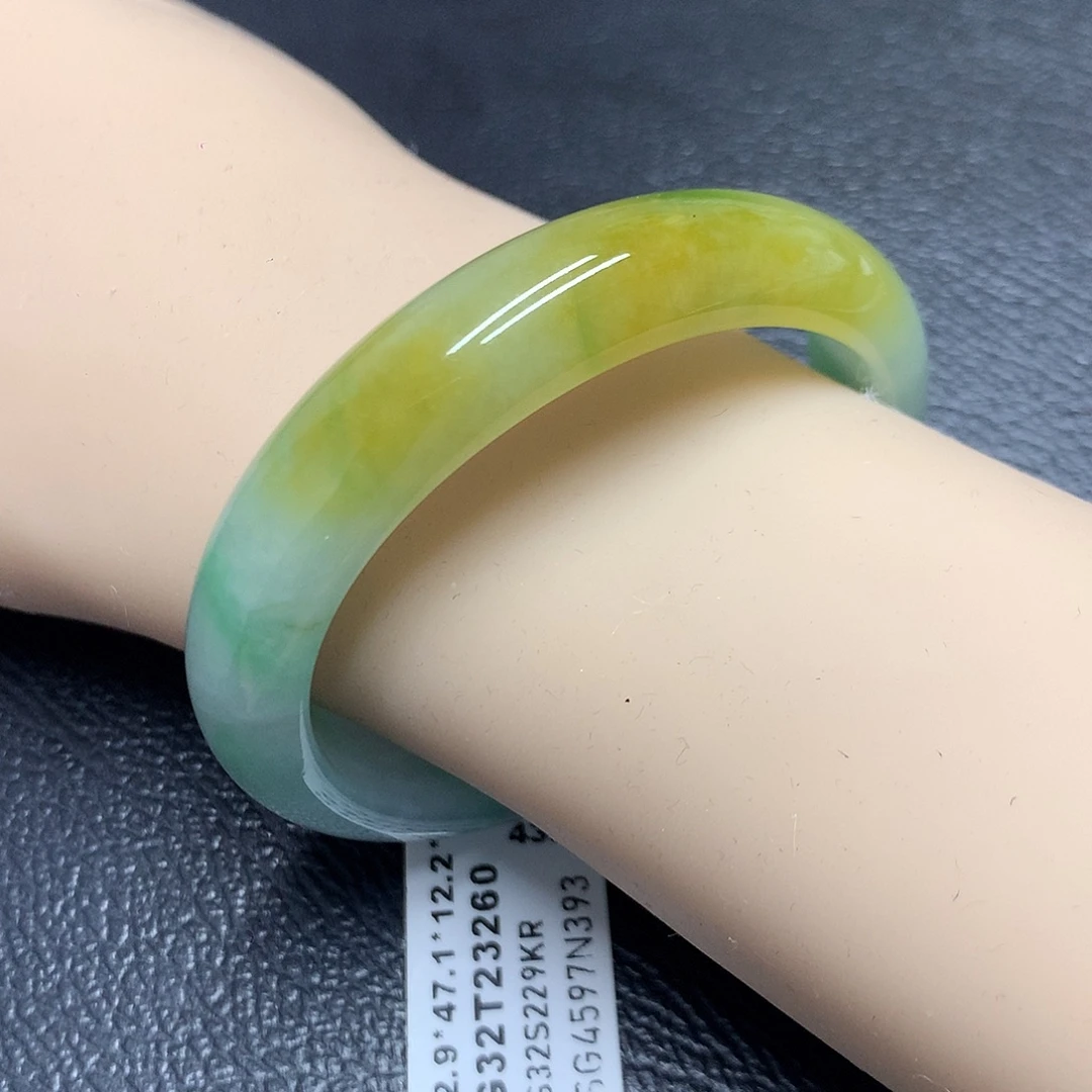 未镶嵌手镯翡翠天然缅甸翡翠