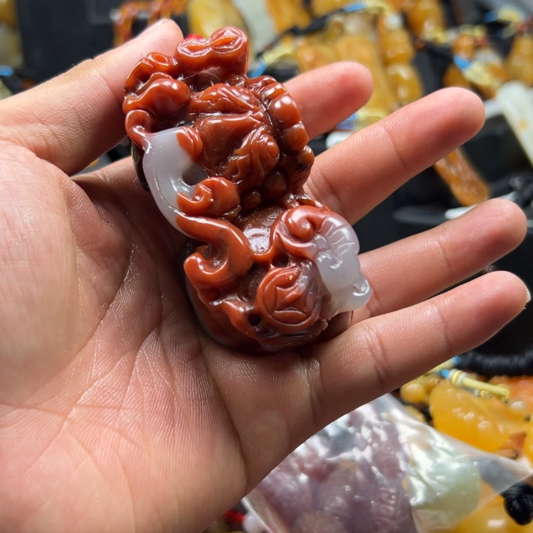 石英质玉（黄龙玉）未镶嵌黄龙玉