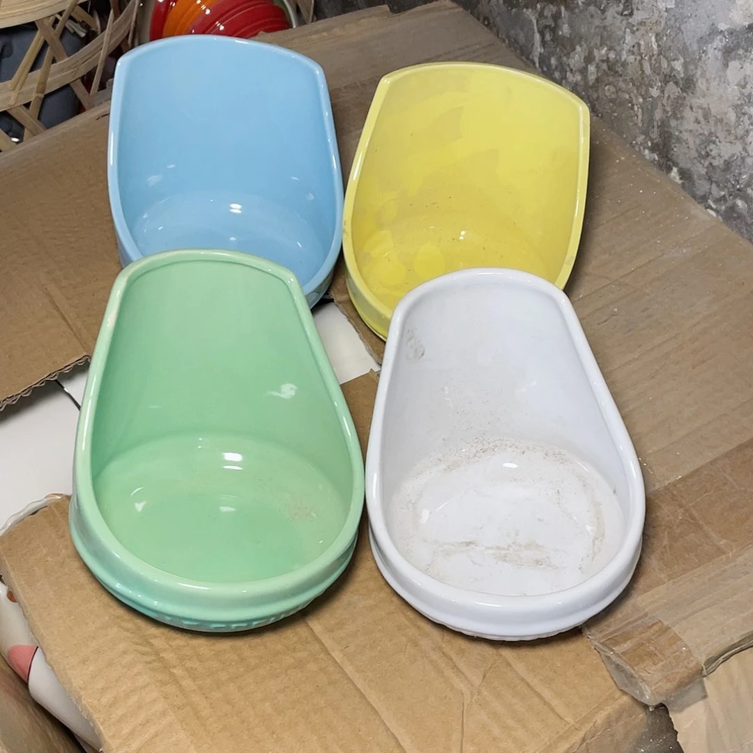 瓷微瑕陶瓷餐具家用 一个