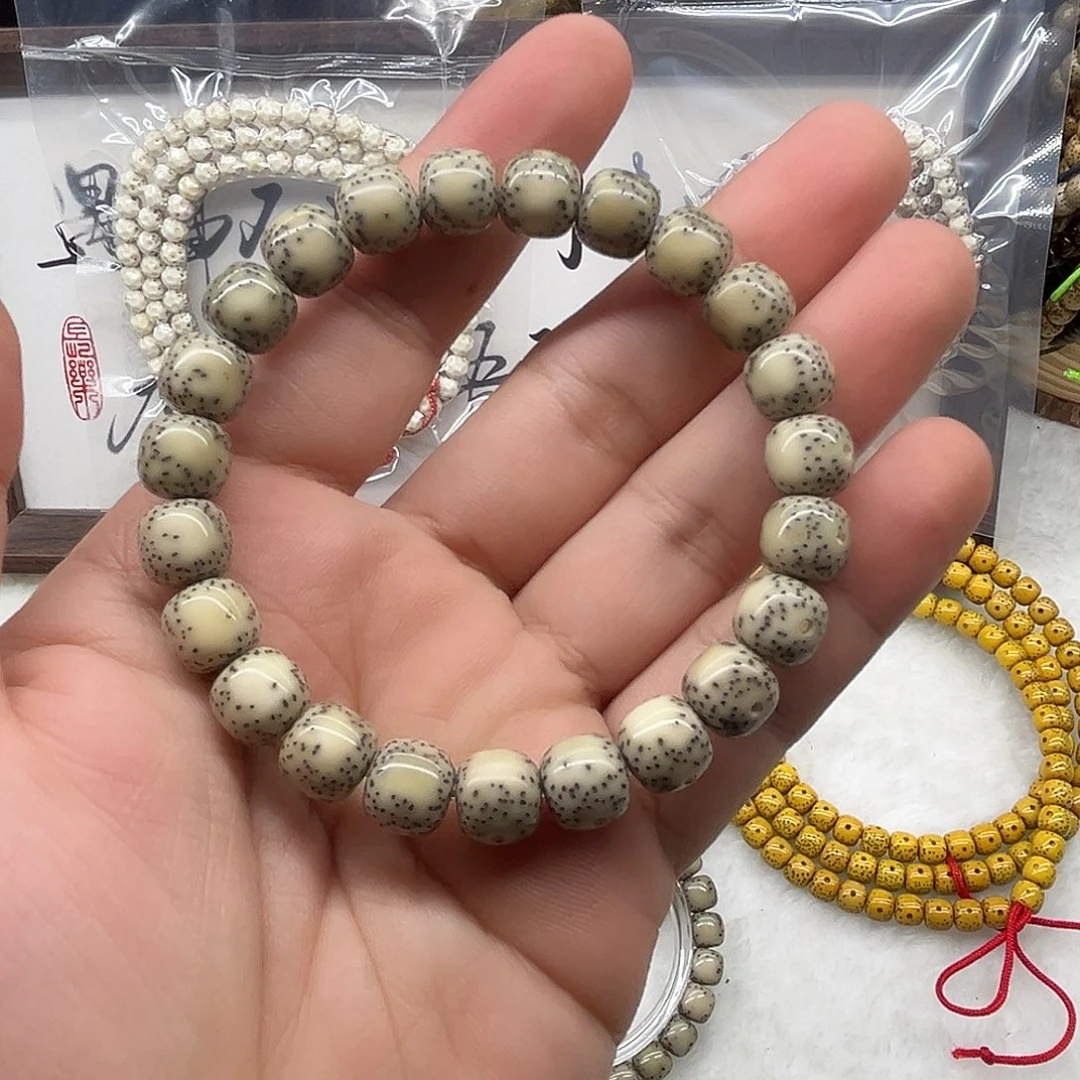 星月菩提手串卡10侧留白