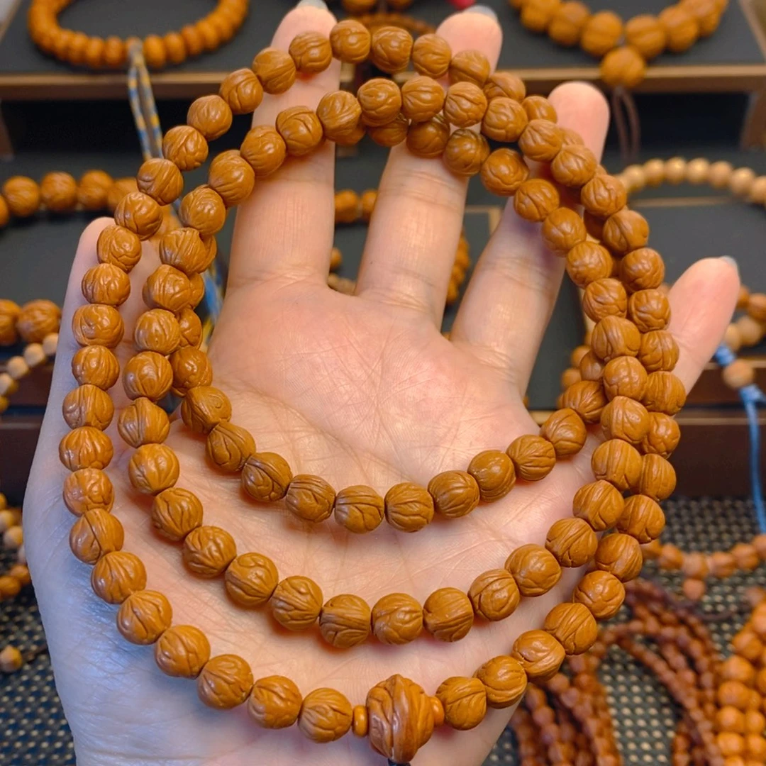 路***平桃核吊坠秦岭森林08