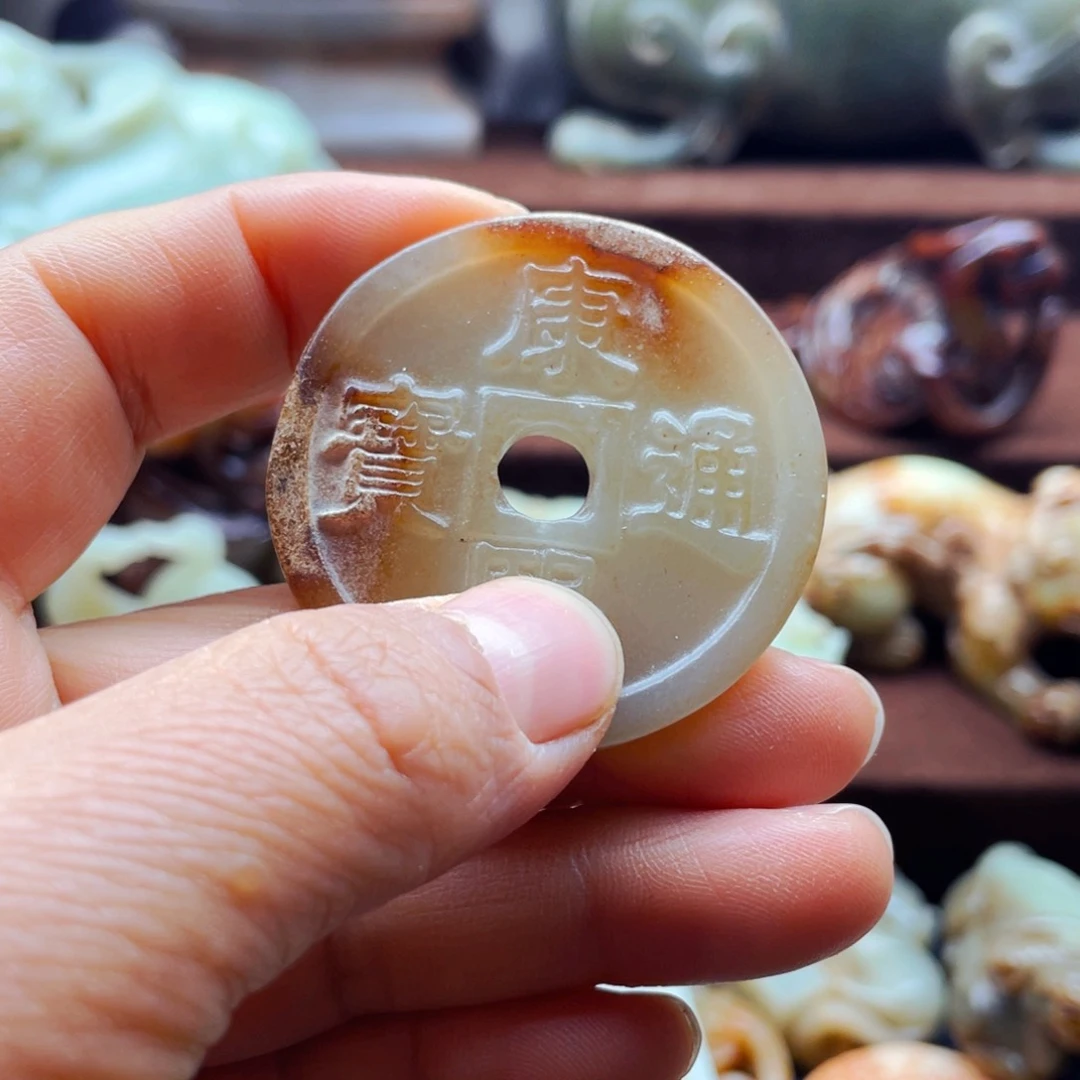 吊坠白玉菩提摆件