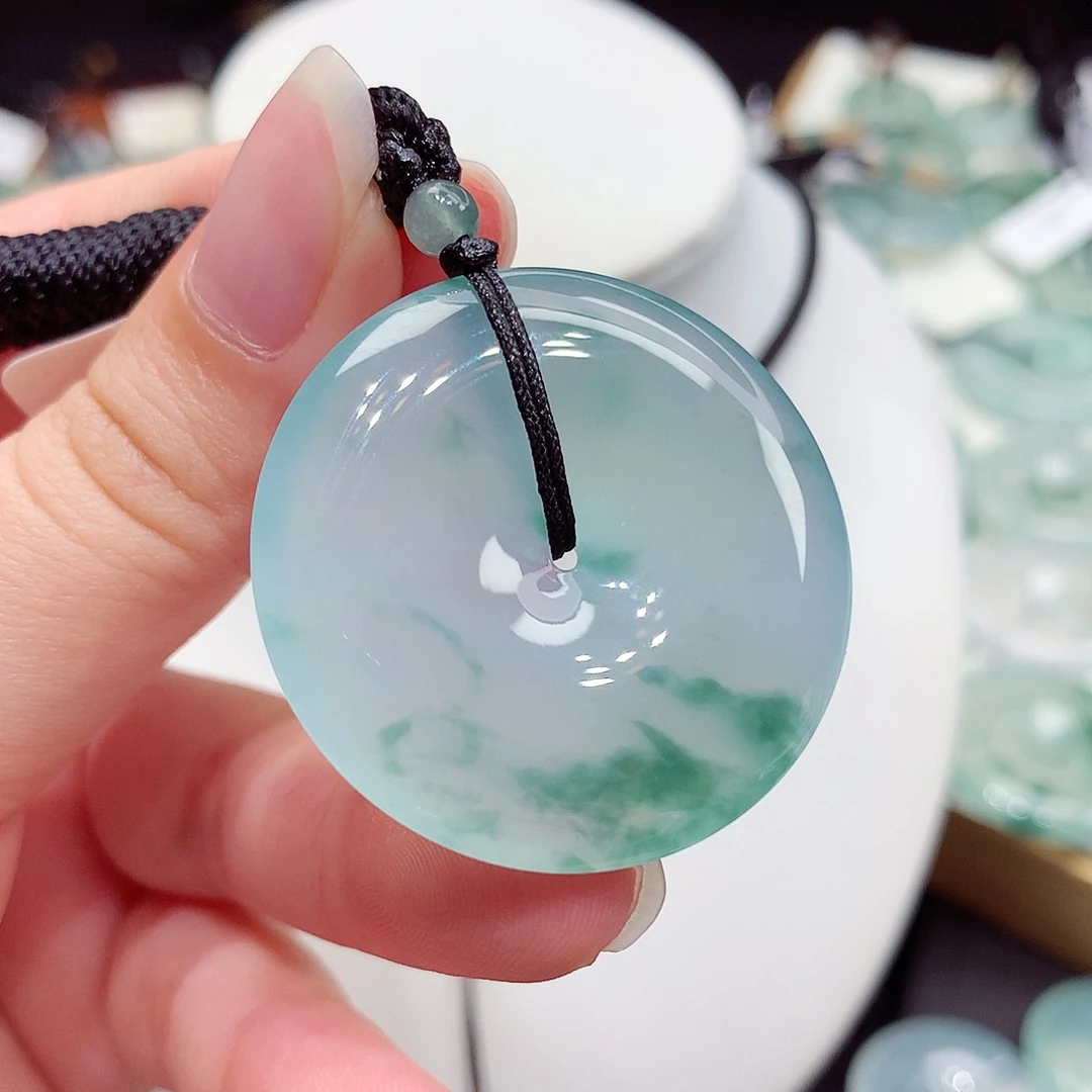 颈饰未镶嵌翡翠翡翠119，35.3/6.2