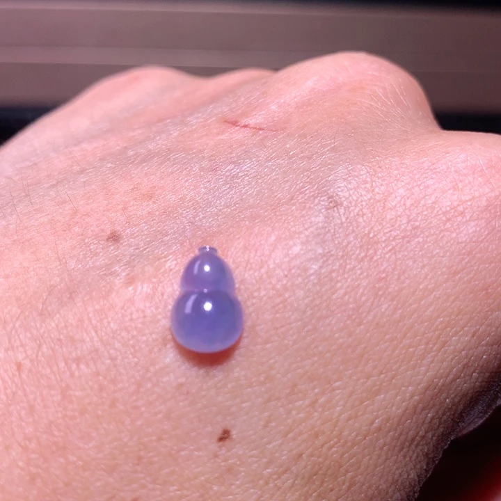 裸石翡翠紫罗兰葫芦