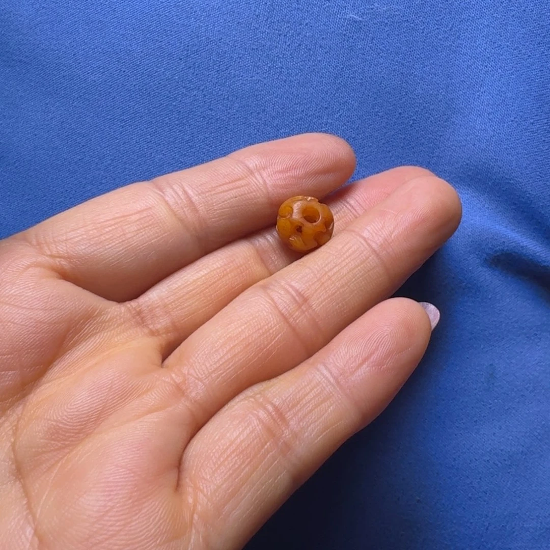 曙***头和田玉（糖玉）未镶嵌颈饰