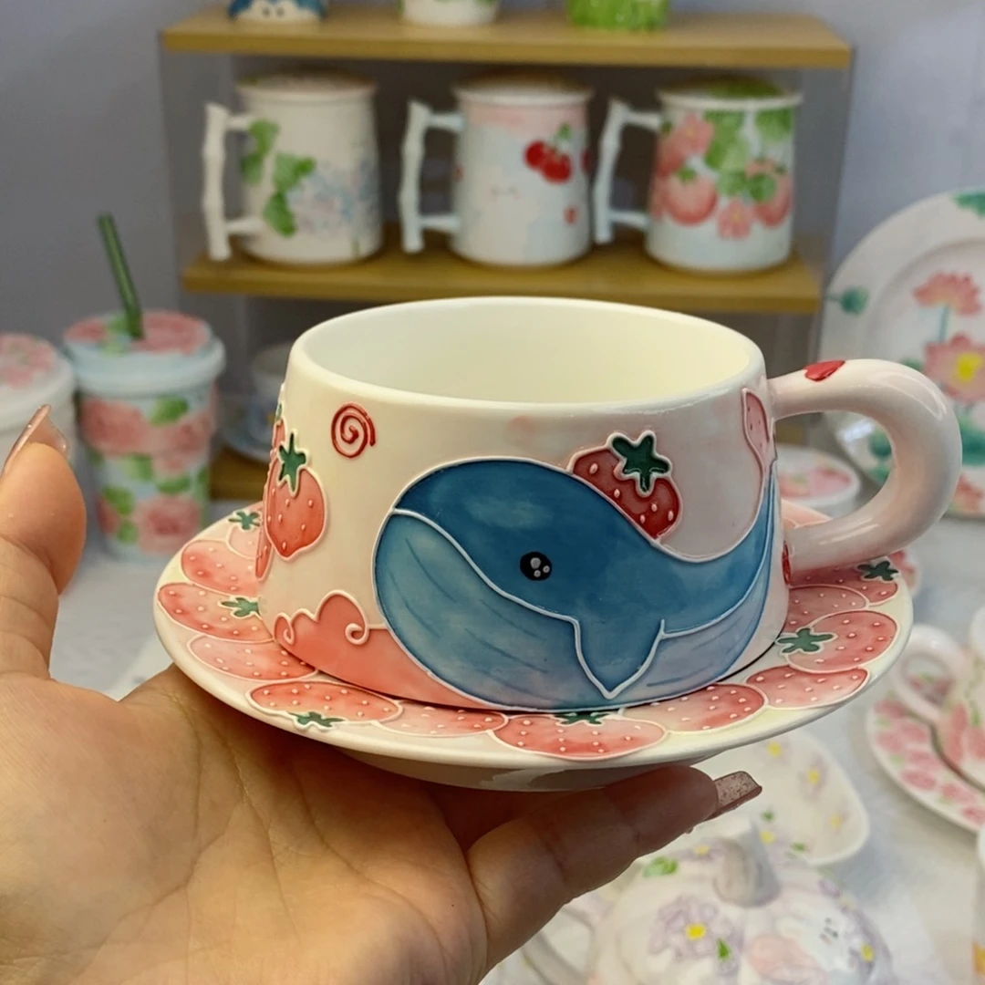 手绘手工制作陶瓷167瑕疵阿*