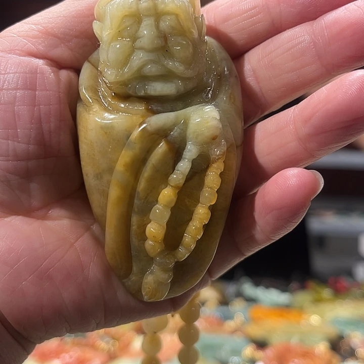 岫玉未镶嵌毛衣链