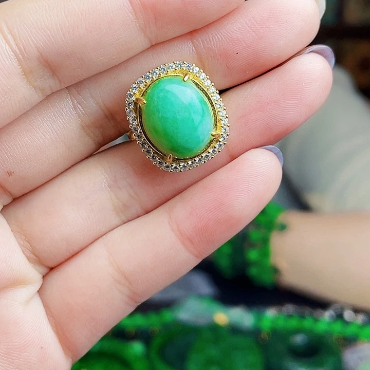 翡翠银S925镶嵌颈饰多样性