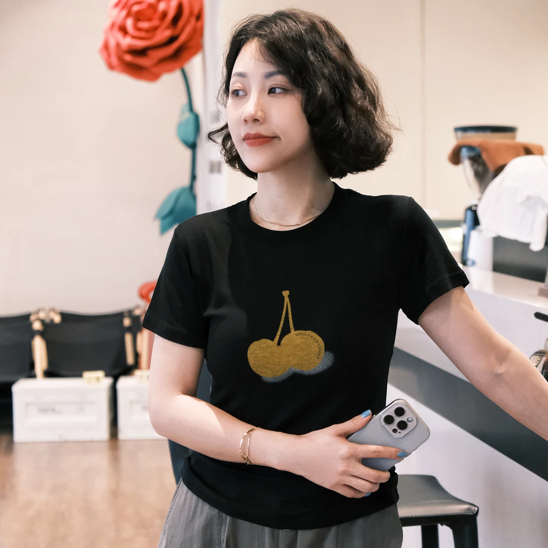 XIYE&W【樱桃T】水果T恤