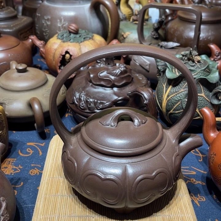 平***生茶壶紫砂紫砂。