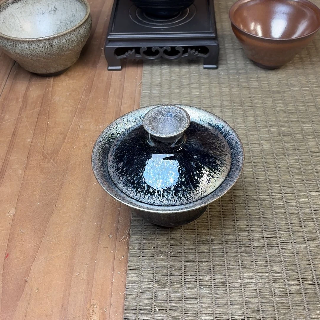 游***魂茶盏松风渡建盏柴烧
