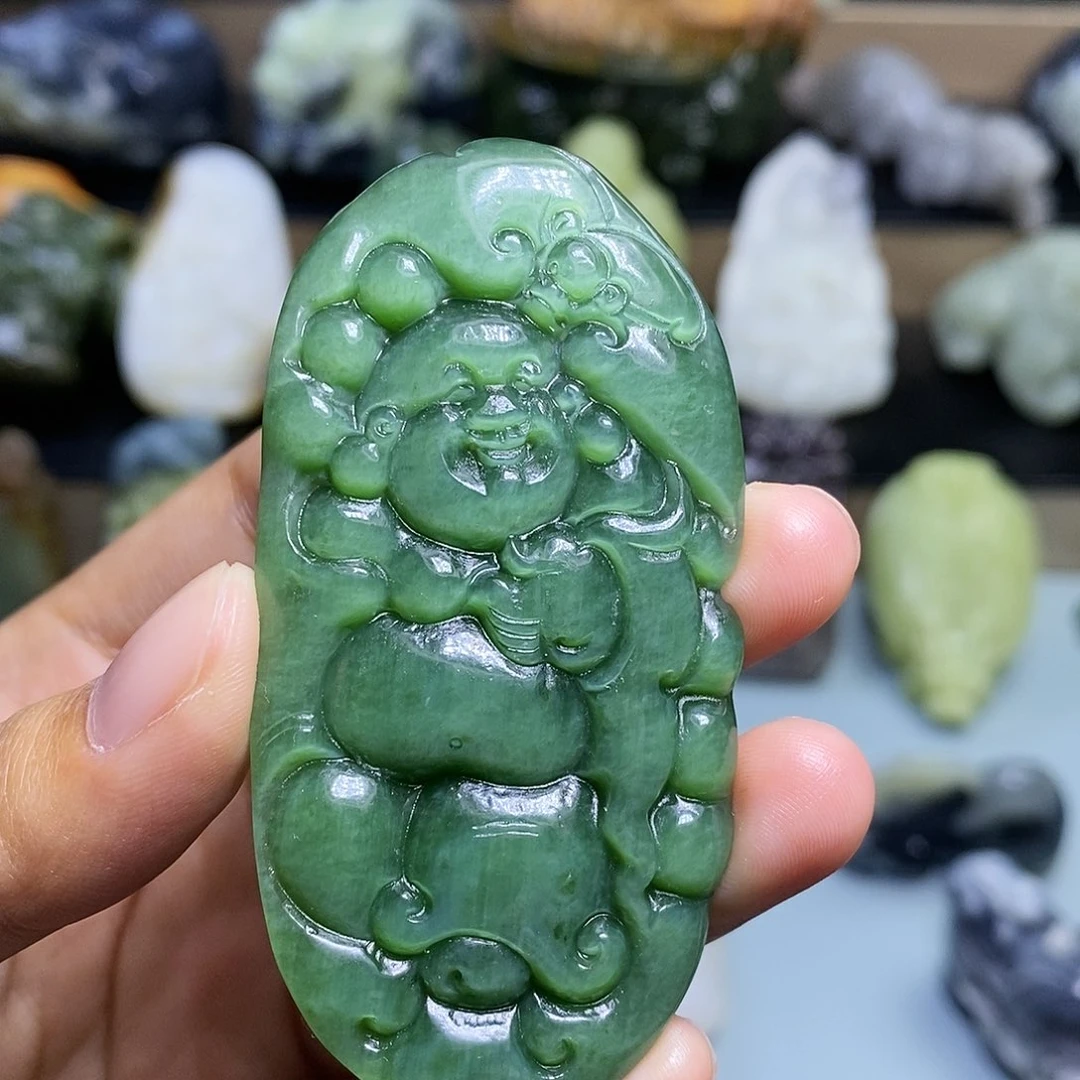 颈饰未镶嵌和田玉