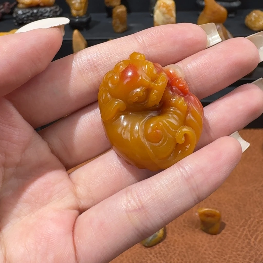 皮***彭寿山石印石寿山石雕刻