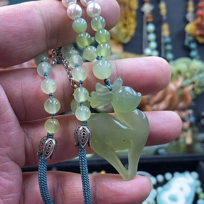 【闪购商品】未镶嵌岫玉吊坠