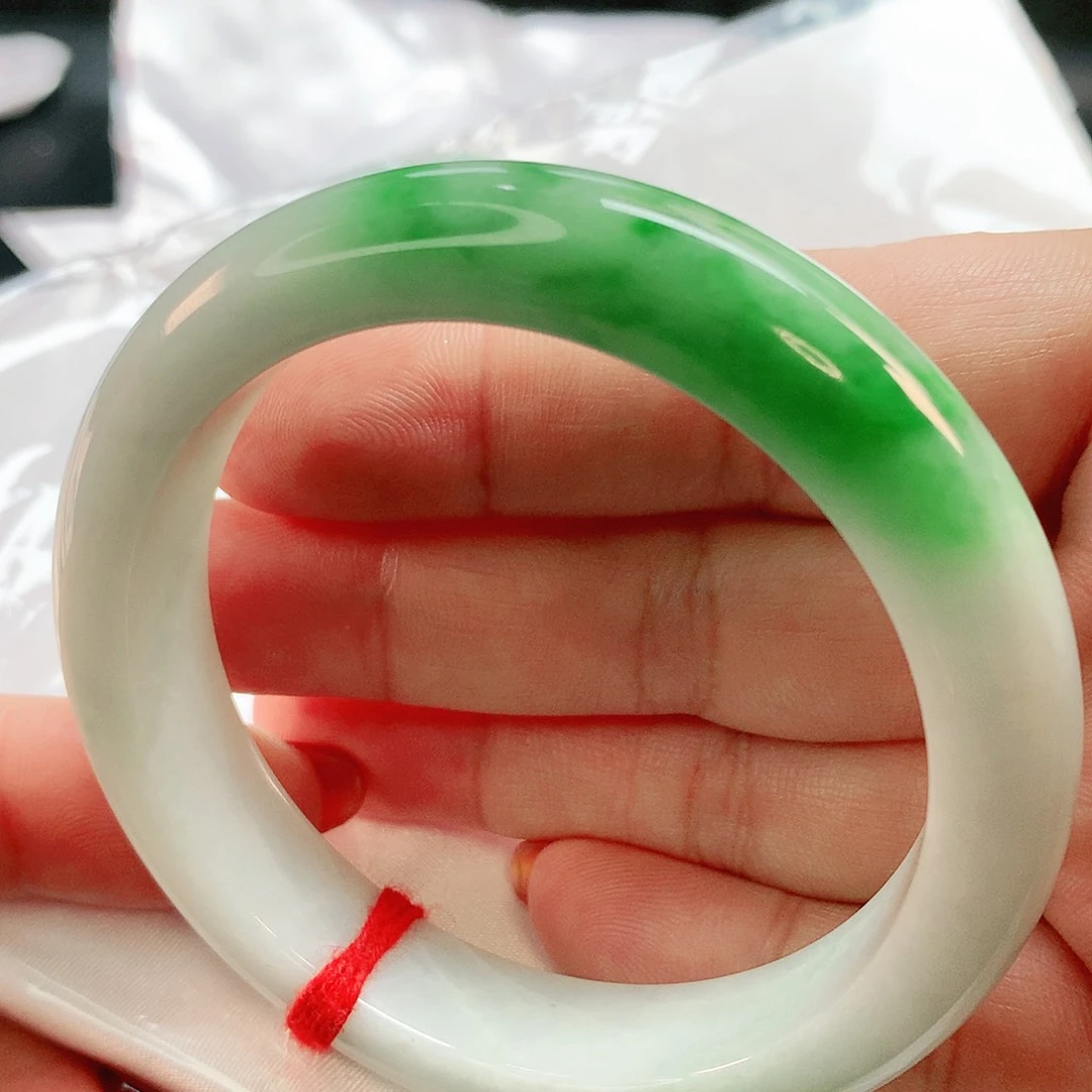 未镶嵌手镯翡翠正圈2488