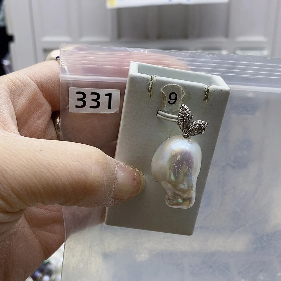 颈饰合金淡水珍珠