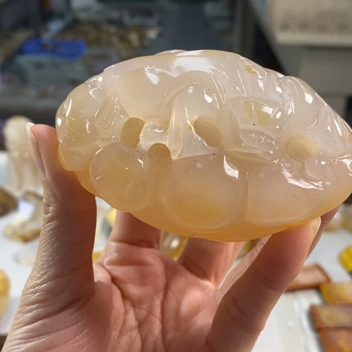 玛瑙/玉髓吊坠(不含链)未镶嵌