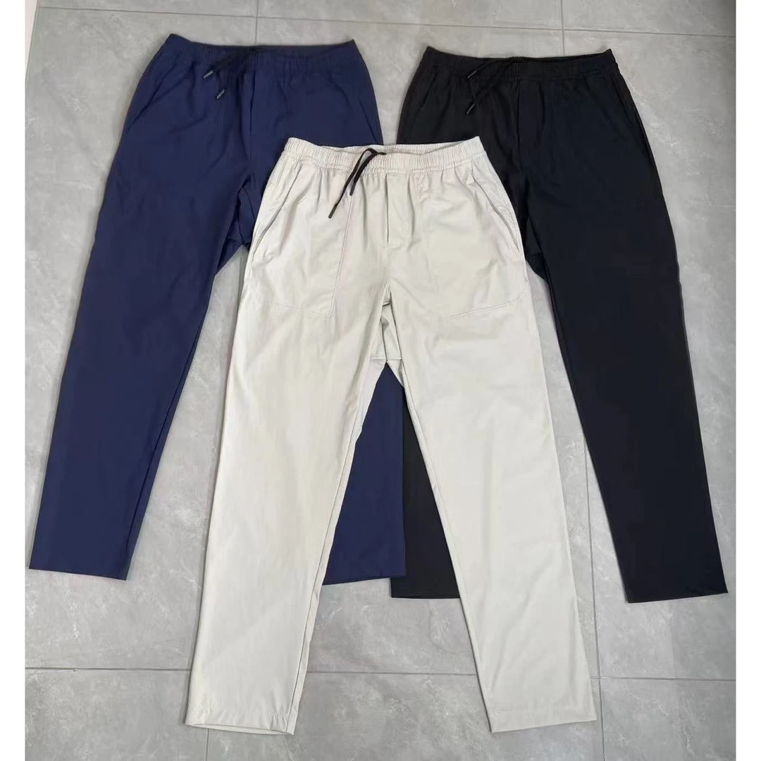 0172357 柠檬三色休闲裤