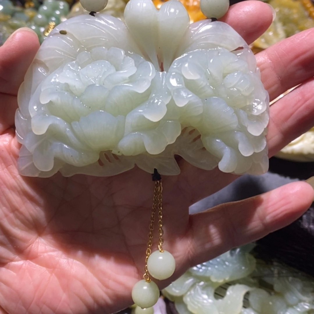 【闪购商品】岫玉毛衣链未镶嵌