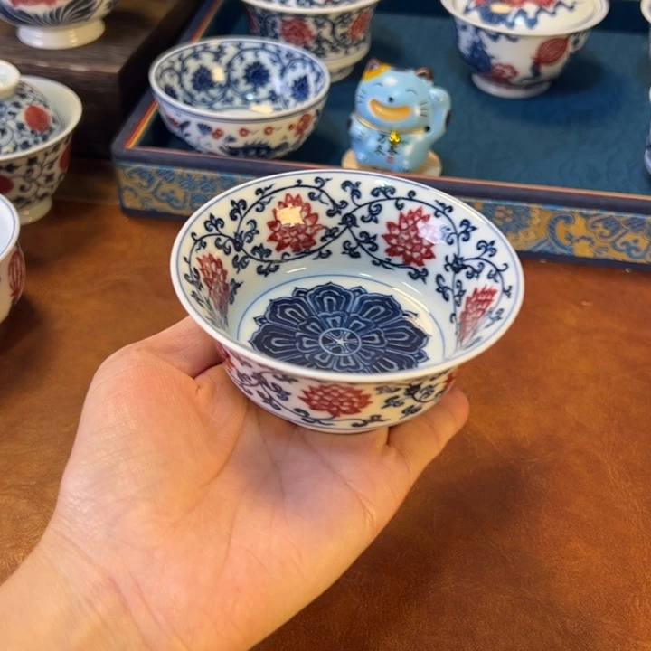 瓷片景德镇陶瓷手工手绘