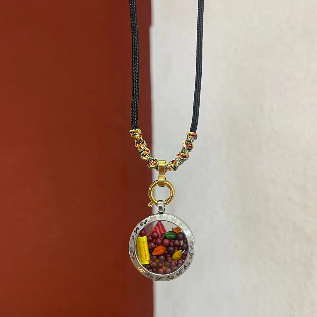 钛钢吊坠 甘露--嘎乌盒吊坠男女通用【冈仁波齐转山】