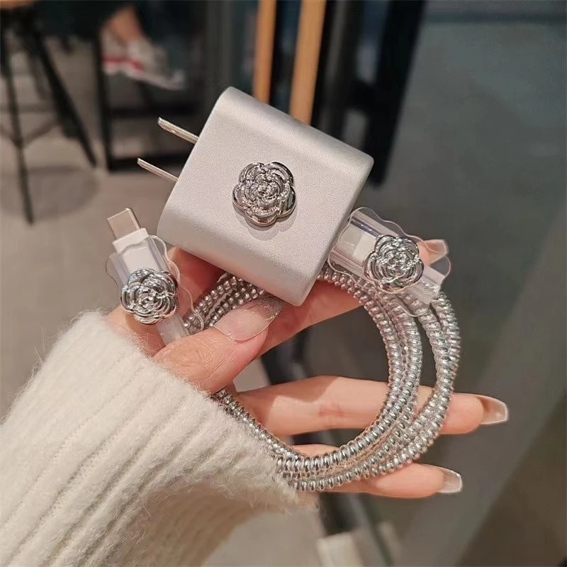 适用苹果16数据线保护套15pro充电器14promax充电线防缠绕线通用