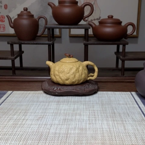 茶壶紫砂黄*谦俊凯紫砂专注高品质