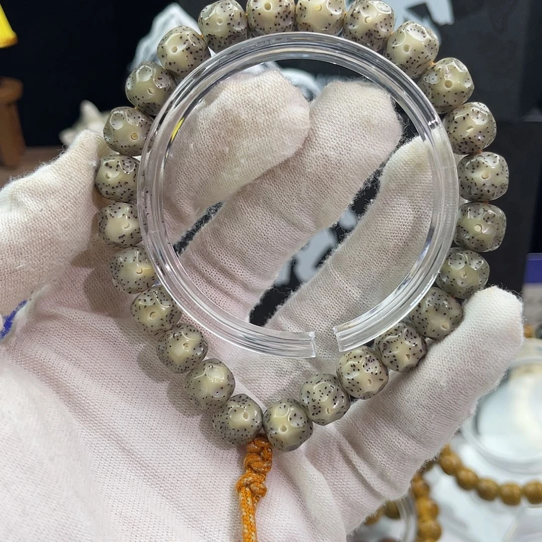 手串星月菩提石玉满工10×9