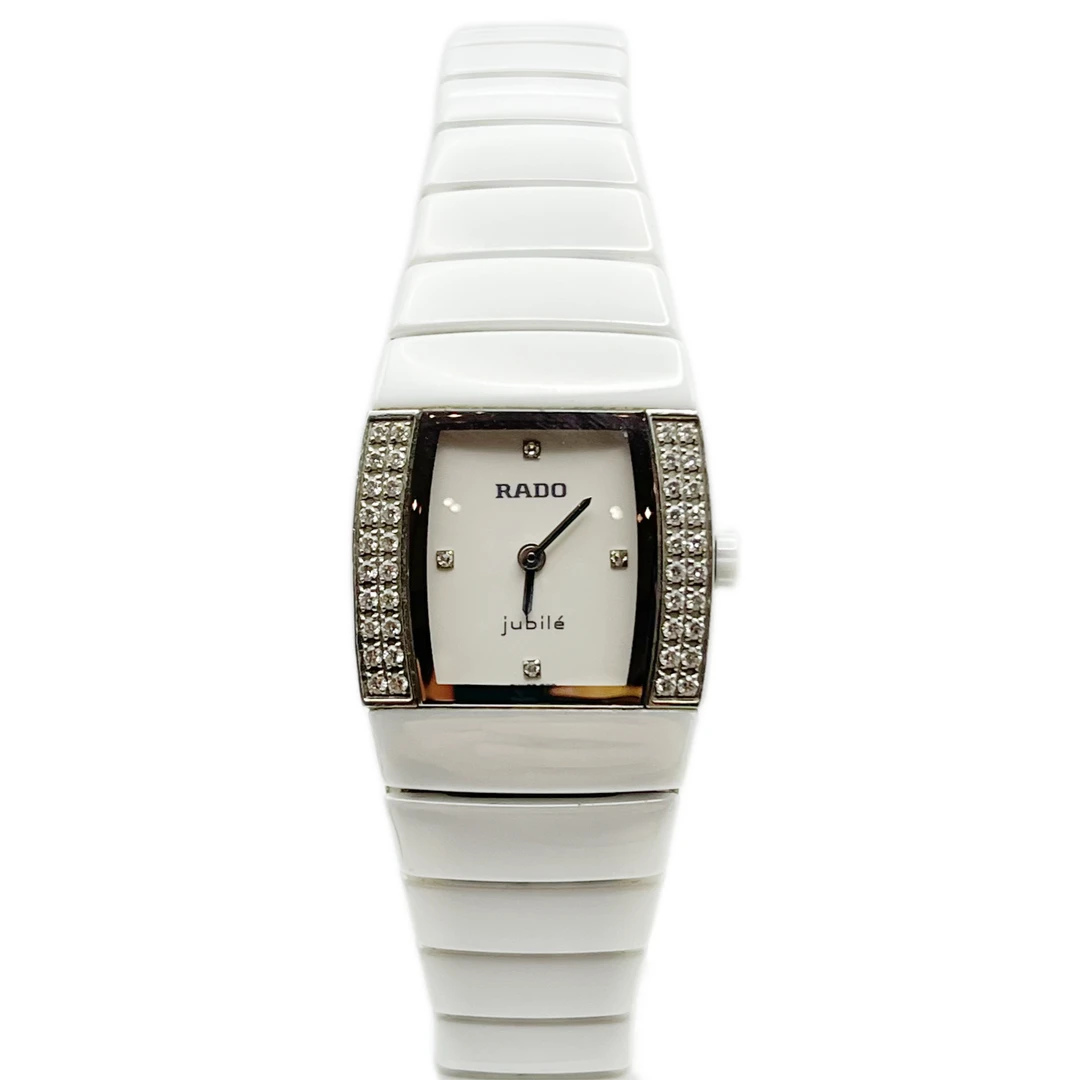 95新 Rado/雷达 银钻系列/表径21.9mm/石英/原钻