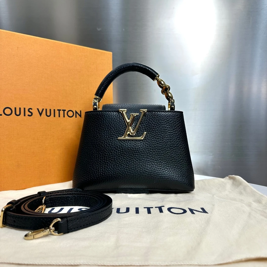 未使用 LouisVuitton/路易威登 芯片款，Capucines Mini 12980910