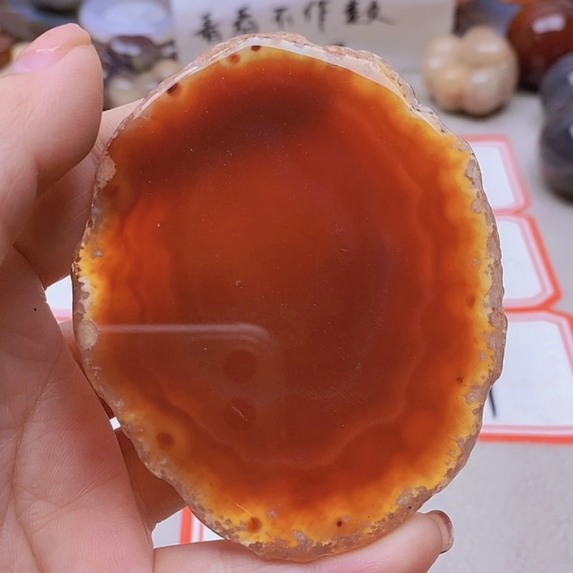 【闪购商品】未镶嵌玛瑙/玉髓珠宝半成品郭*华