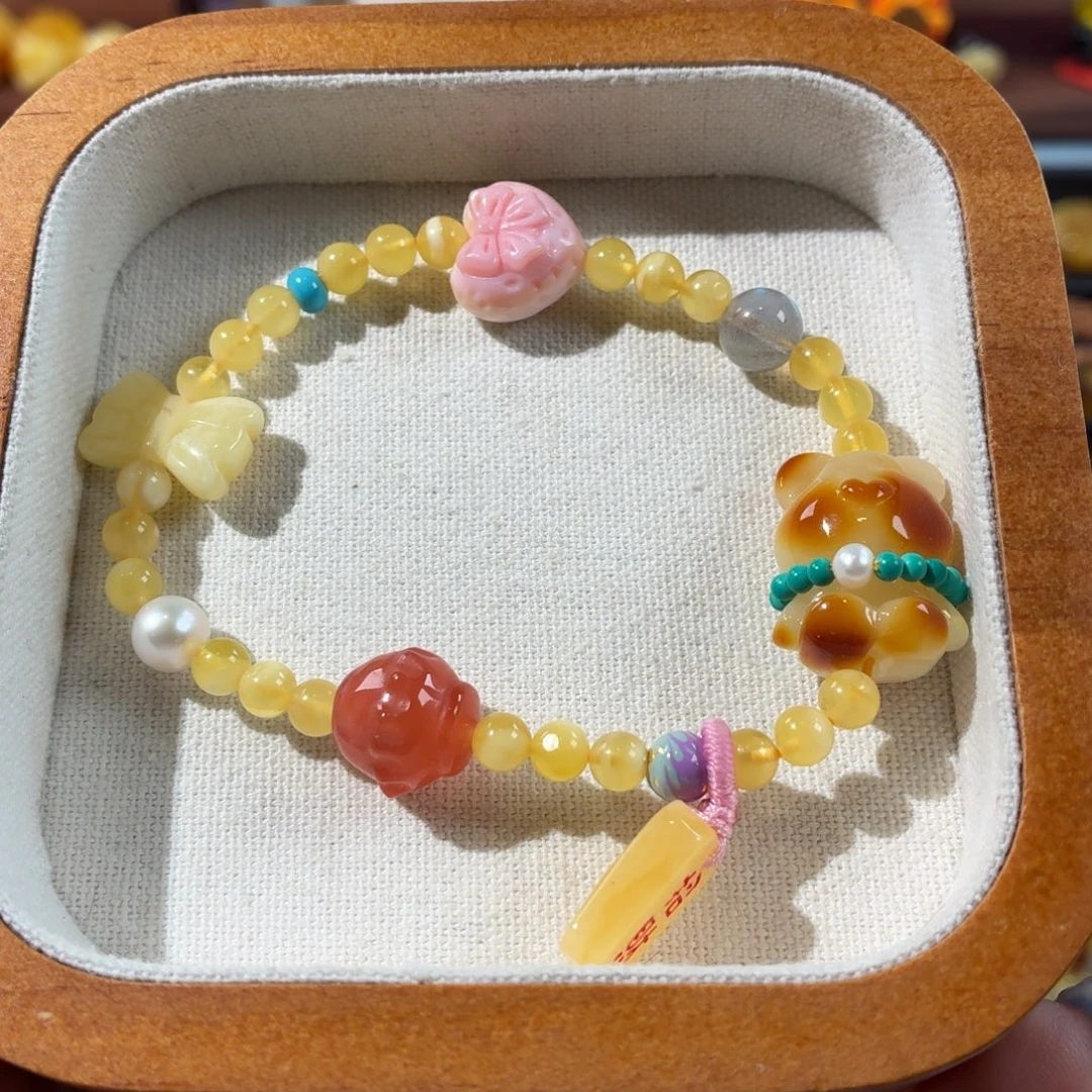 蜜蜡未镶嵌裸石定制