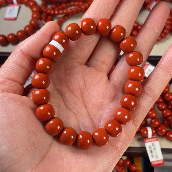 南红玛瑙手链未镶嵌