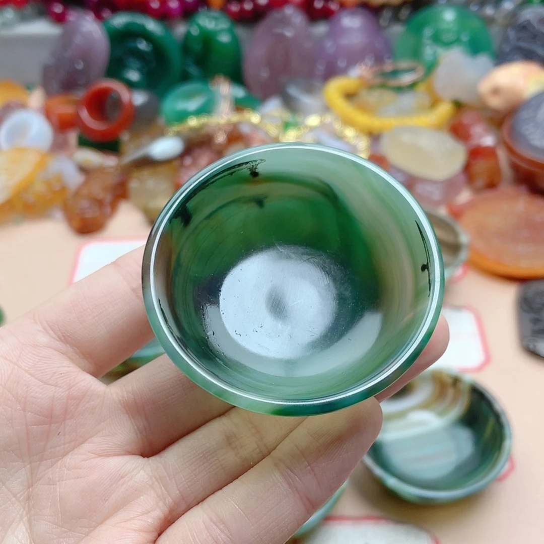 玛瑙/玉髓颈饰合金雪**绘