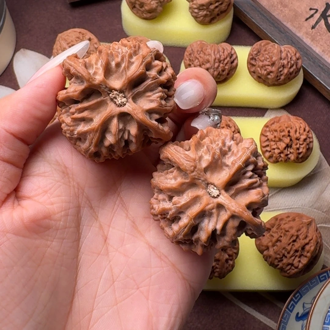 常***球吊坠文玩核桃44苹果园