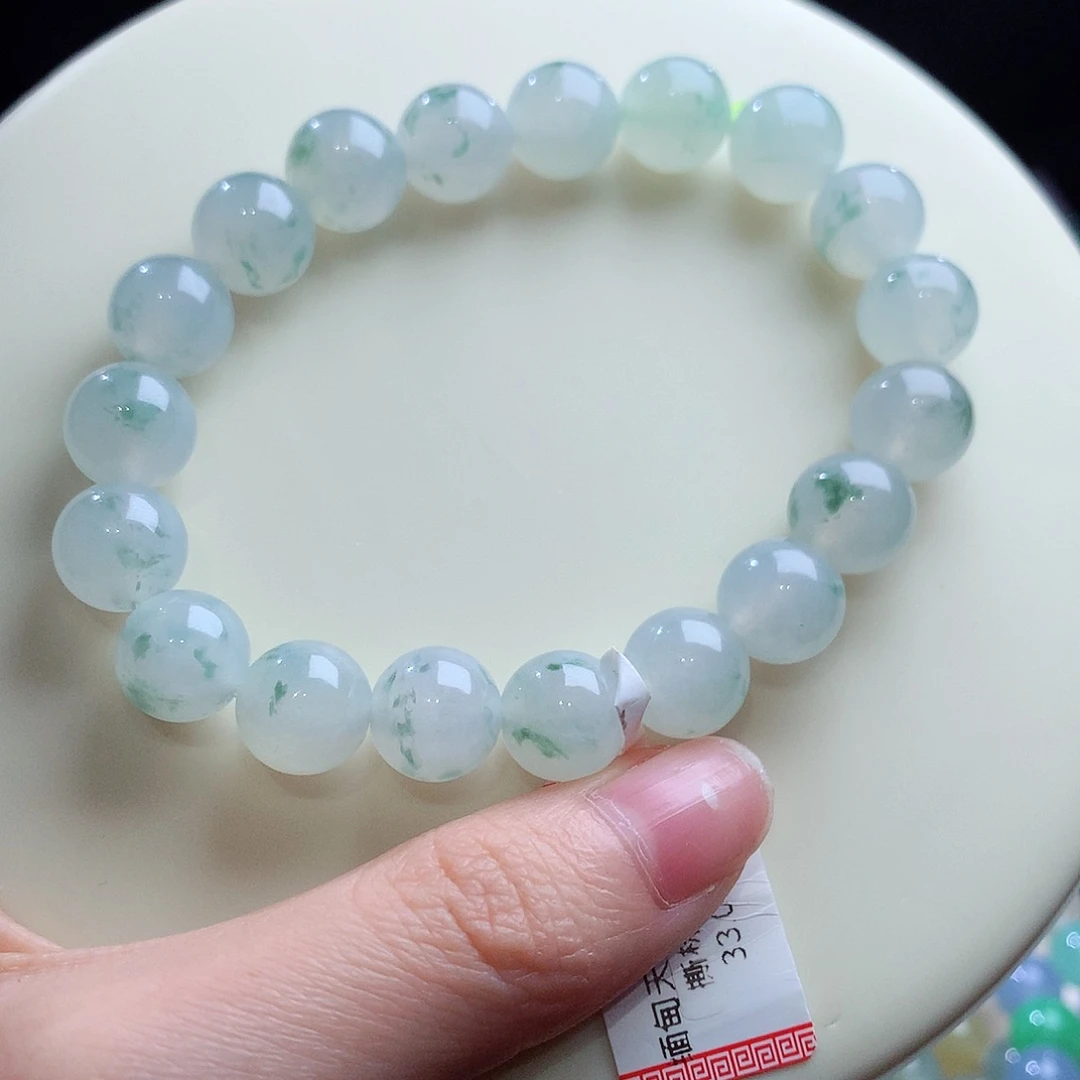 翡翠未镶嵌手串卡10