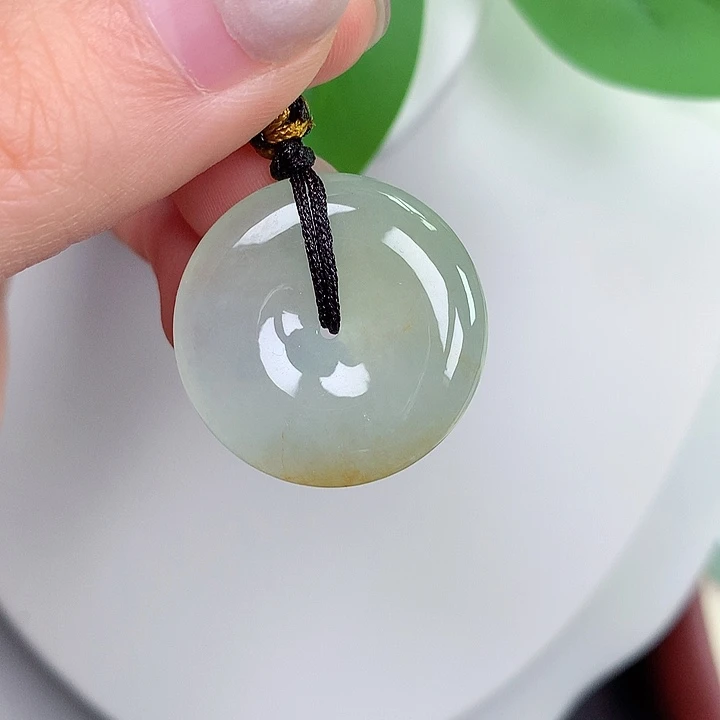 颈饰未镶嵌翡翠24.7-5.7mm